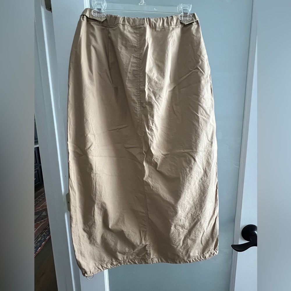 Cotton On Tan Maxi Cargo Skirt~size 6 - Picture 2 of 9